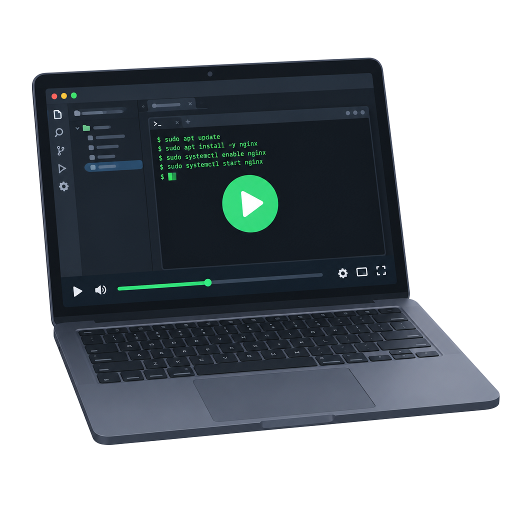 Aula Gravada: Configuração em 20 Minutos